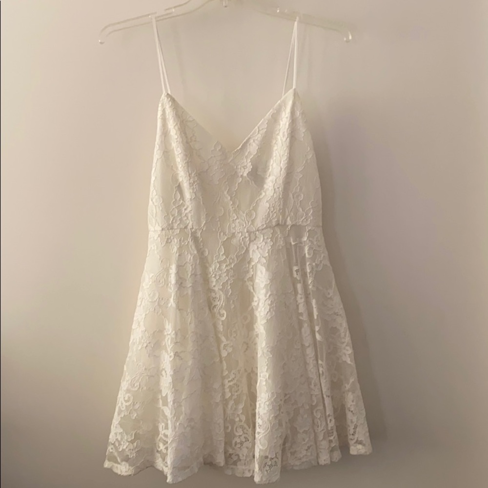 White dress